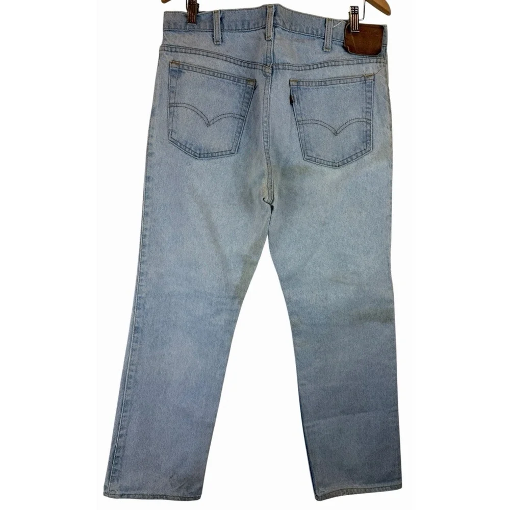 Vintage Levis‎ 549 Low Loose Original Jeans Men's Size 36X29 Made in USA 80's